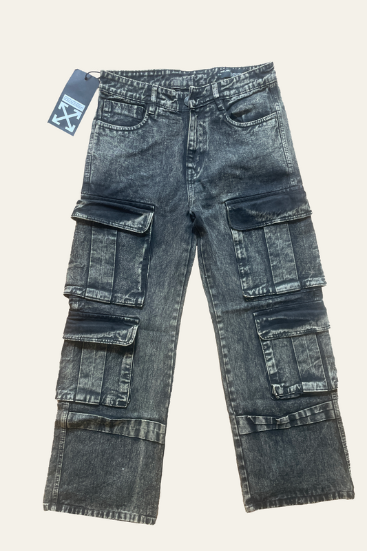 Cargo Denim Straight Fit X-X-X-X-X