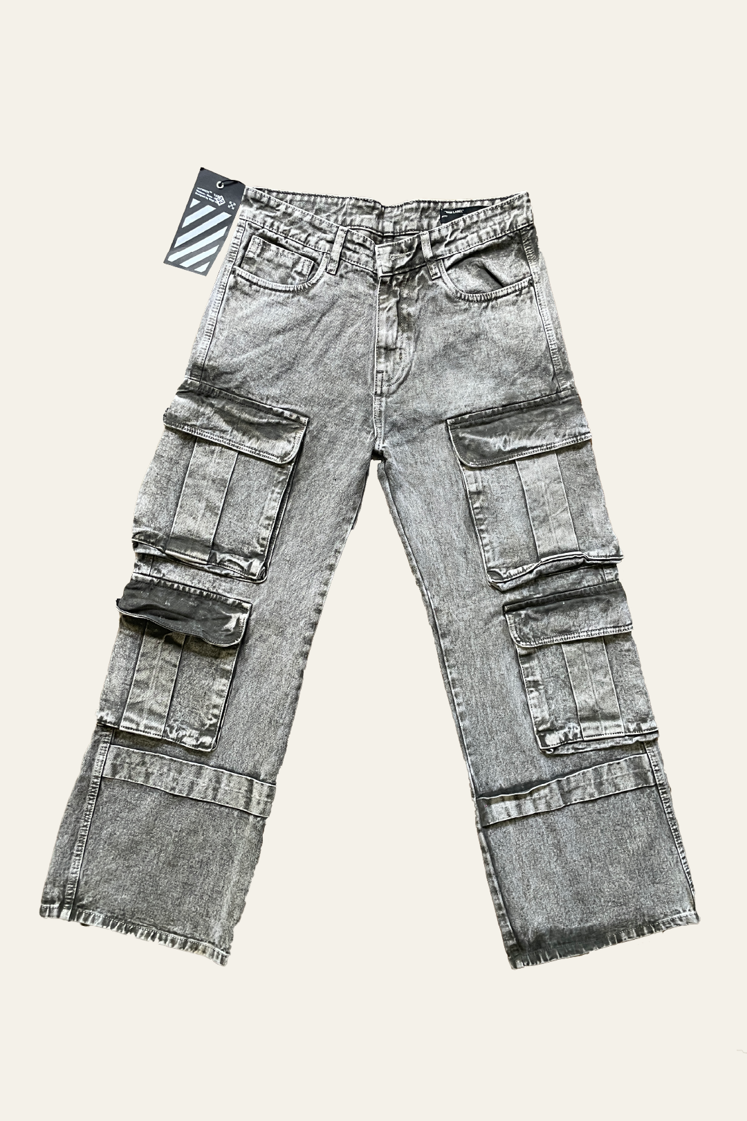 Cargo Denim Straight Fit X-X-X-X