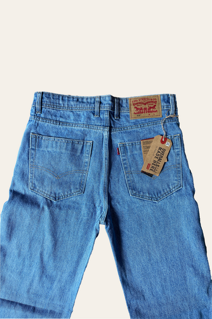 Levi's loose-fit jeans denim ( LV BLUE )