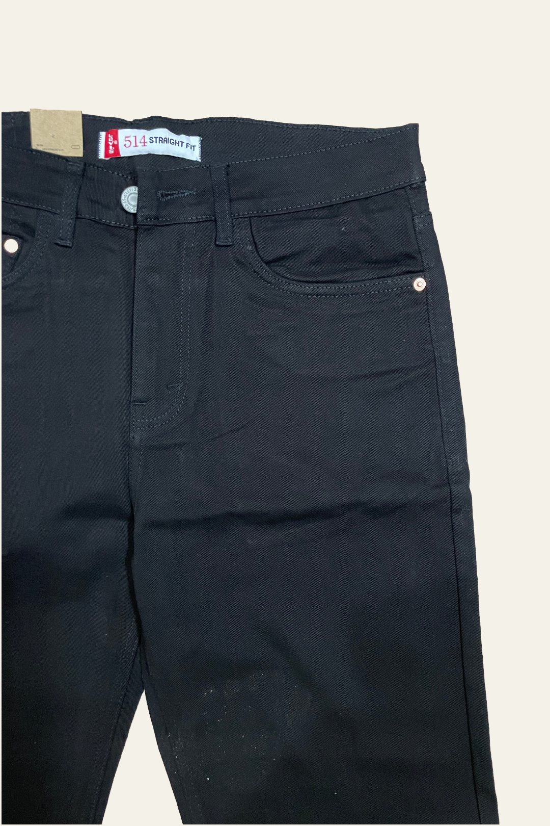 Levis Straight Loose Fit Premium Z Black