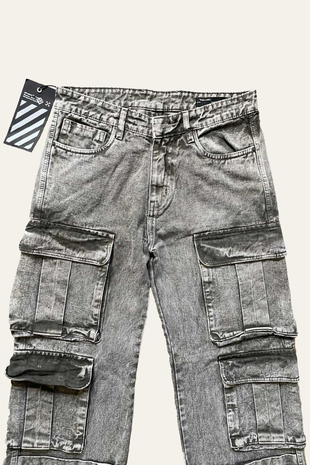 Cargo Denim Straight Fit X-X-X-X