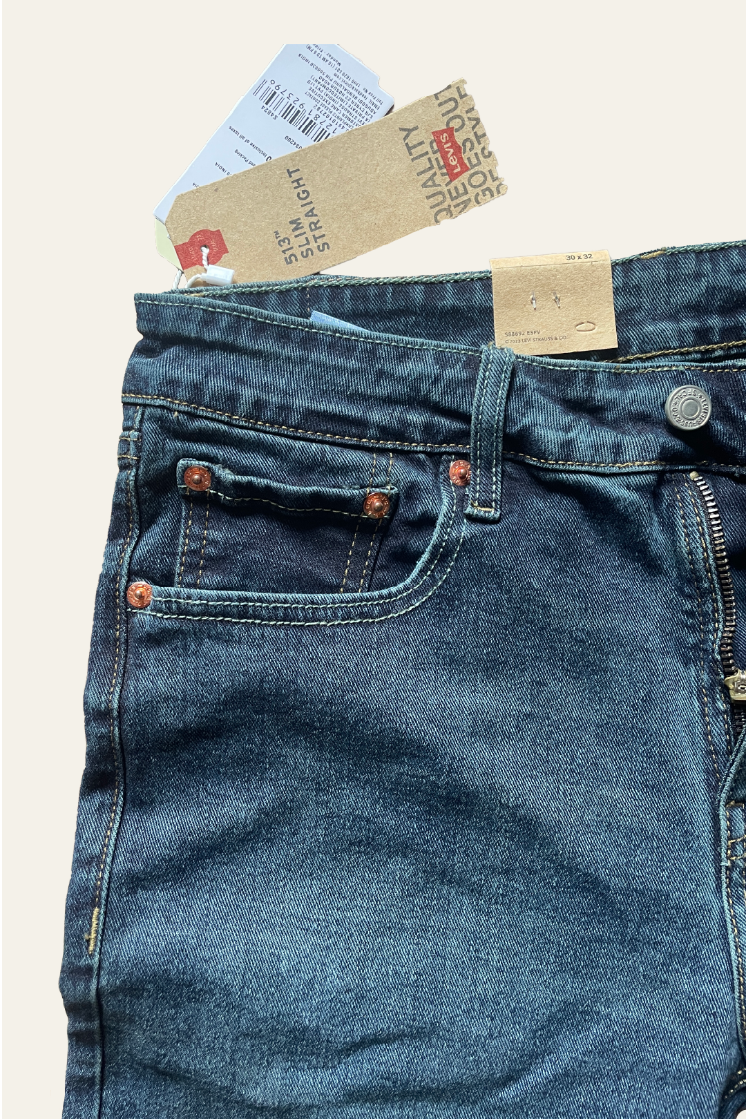 Levi's Straight Fit Premium 513 Blue