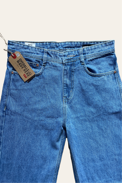 Levi's loose-fit jeans denim ( LV BLUE )