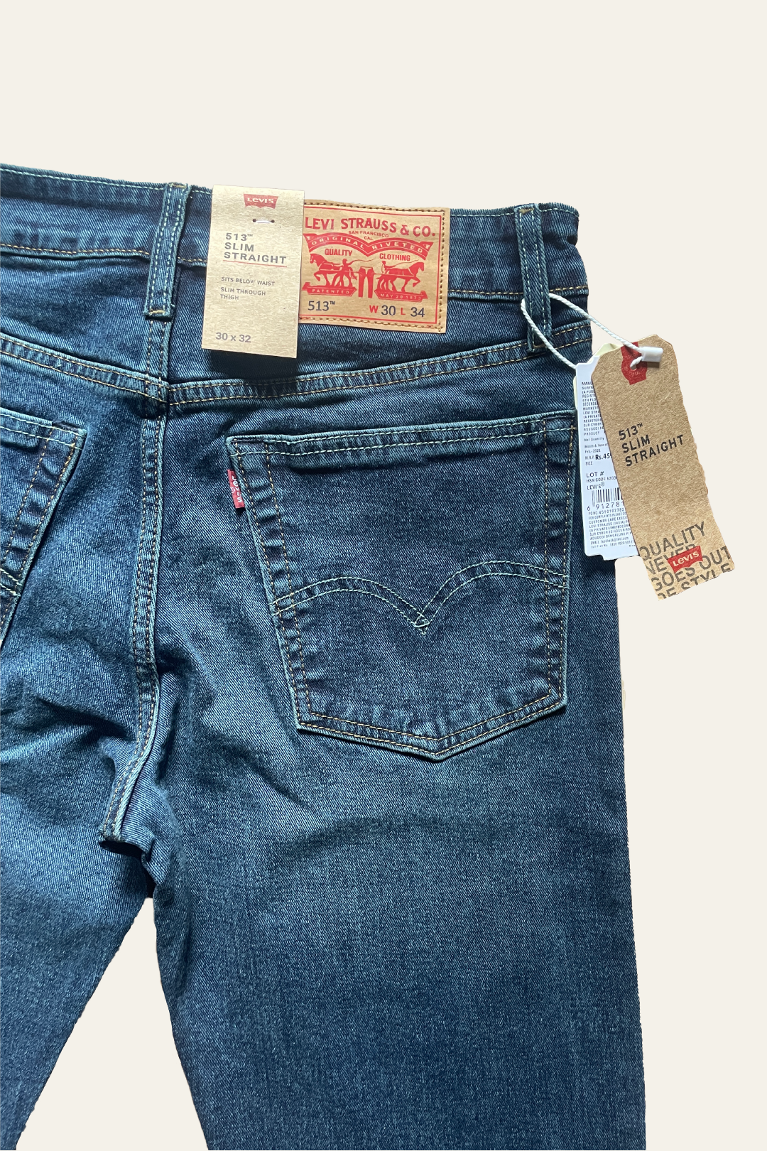 Levi's Straight Fit Premium 513 Blue