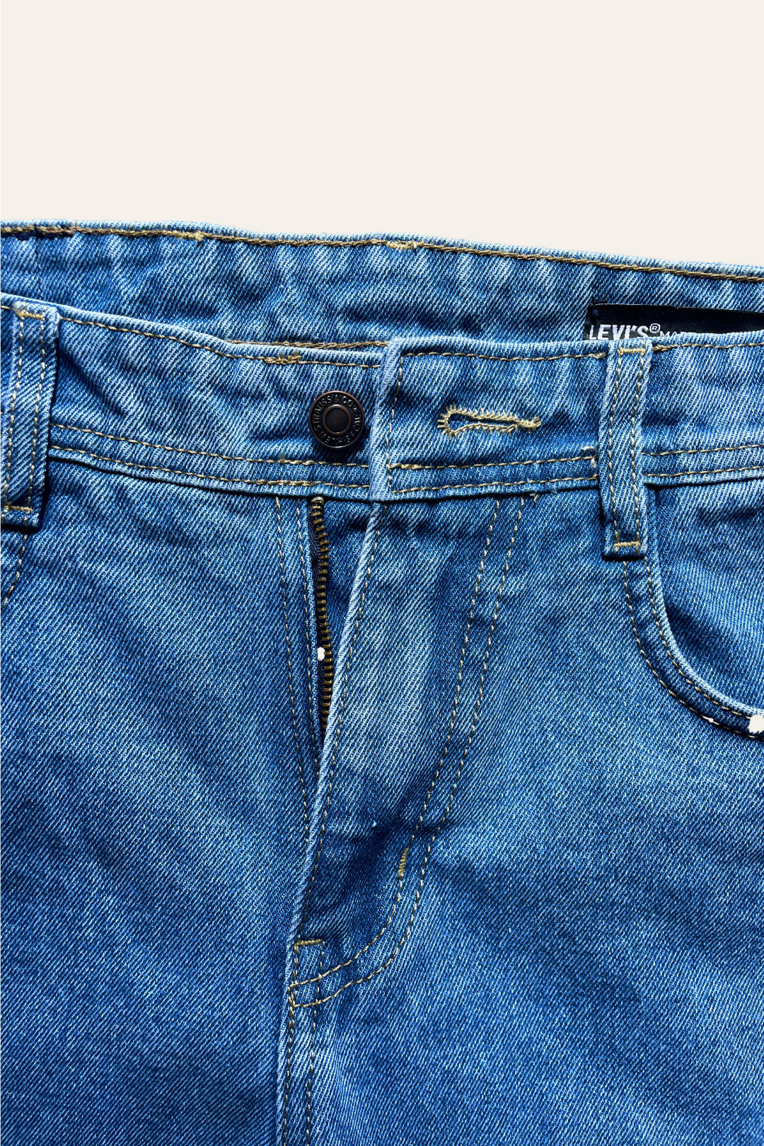 Levi's loose-fit jeans denim ( LV BLUE )